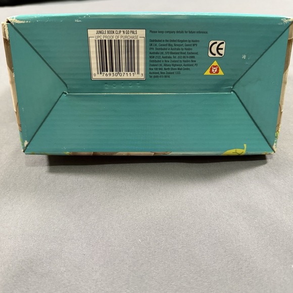 Vintage New in Box Hasbro Disney Clip 'N Go Pals The Jungle Book 2 Mini Plush - Picture 6 of 9